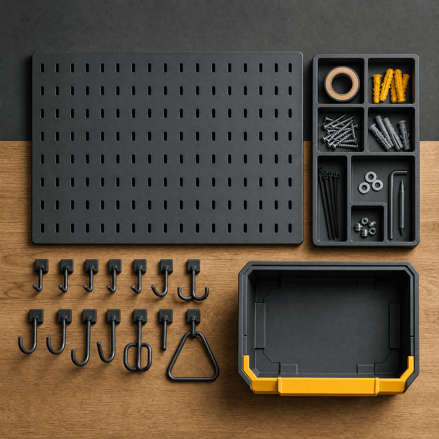 Garage Workbench Organizer